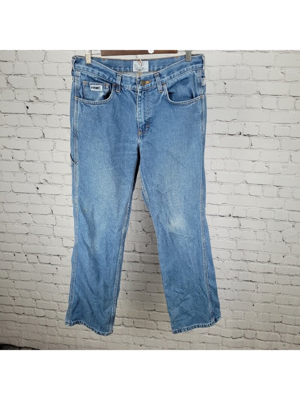Tyndale Blue Denim FRMC Flame Resistant Protective Jeans USA Made Size 8 (30x31)